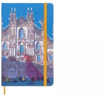 Moleskine notitieboekje milaan large, gelinieerd