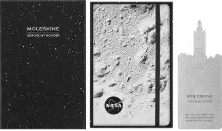 Moleskine notitieboekje nasa large met giftbox, gelinieerd