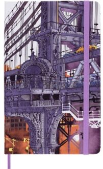 Moleskine notitieboekje new york large, gelinieerd