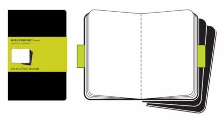 Moleskine Schrift Moleskine blanco XL 190x250mm 240blz zwart