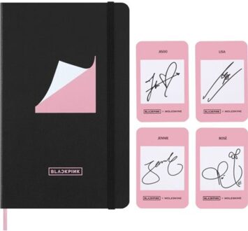 Moleskine x blackpink notitieboek large, hardcover