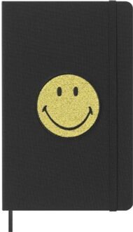 Moleskine x smiley notitieboek, large, gelinieerd, met cadeaubox