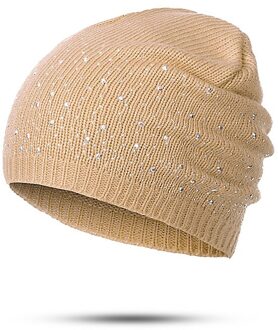 MOLIXINYU Collectie Leuke Kid Skullies Mutsen Caps Kinderen Haak Winter Warm Knit Hoeden Baby Jongen Meisjes Baby Hoed bruin