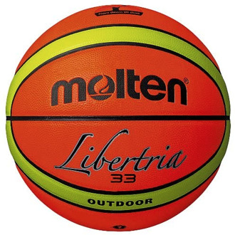 Molten Basketbal BFT4000 Libertria 33 outdoor / indoor Oranje / geel - 7 Senior heren