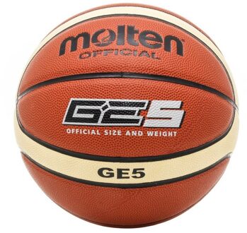 Molten Basketbal GE5 Oranje / creme - 5
