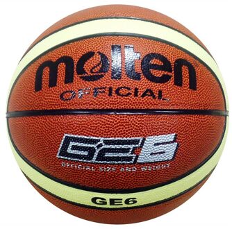 Molten Basketbal GE6 Oranje / creme - 6