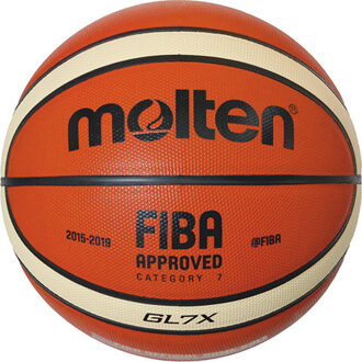 Molten Basketbal GL7X (maat 7) oranje/ivoor/zwart