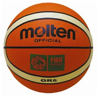 Molten Basketbal GR6 roze/grijs - 6 Senior dames