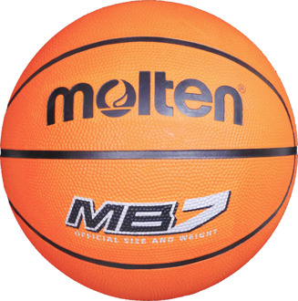 Molten Basketbal MB7 / MB6 / MB5 Oranjebruin - 5