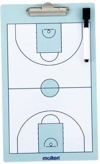 Molten Basketbal tactiek bord Wit - One size