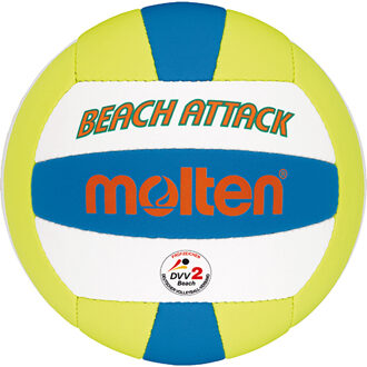 Molten Beachvolleybal Beach Attack MBVBA Wit geel blauw - 5