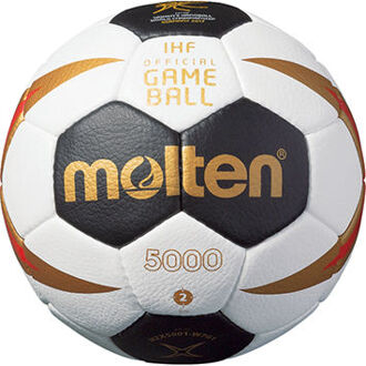 Molten Handbal H2X5001-W7G Schwarz/weiß/rot/gold - 2