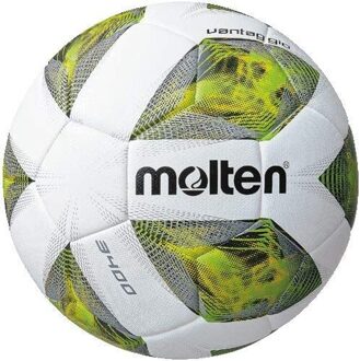 Molten Voetbal F3A3400-G Maat 3 Wit / groen / zilver