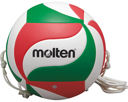 Molten Volleybal V5M9000-T Wit, groen en rood - 5