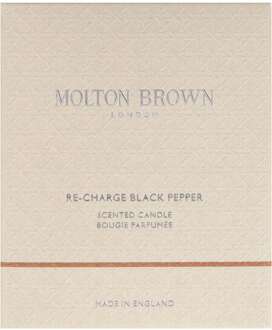 Molton Brown 190g Re-Charge Black Pepper Kaars - Luxe Geur
