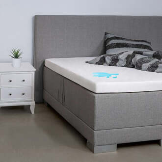 Molton Hoeslaken Katoen Waterdicht - 180x200 Cm - Presence Matrasbeschermer - Dekbed-Discounter.nl - 180 x 200 cm
