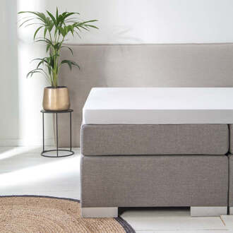 Molton Hoeslaken Luna - 2-PACK - 180x200 Cm - Luna Bedding Matrasbeschermer - Dekbed-Discounter.nl