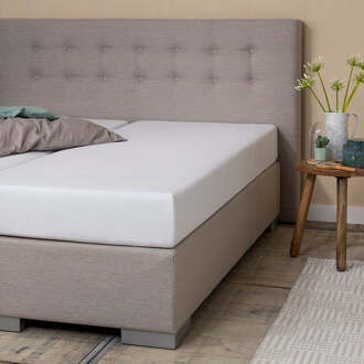 Molton Hoeslakens Luxe - 100% Katoen - 180x200 Cm - Presence Matrasbeschermer - Dekbed-Discounter.nl - 180 x 200 cm