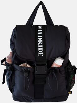 mom backpack luiertas black Zwart - No Size