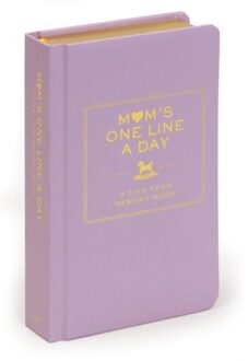 Mom's One Line a Day - Boek Veltman Distributie Import Books (0811874907)