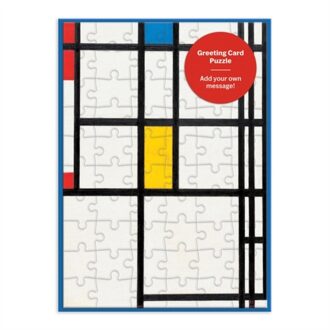 Moma Mondrian Greeting Card Puzzle -  Piet Mondiran (ISBN: 9780735367173)