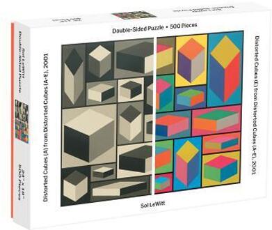 Moma Sol Lewitt 500 Piece 2-Sided Puzzle