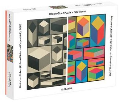 Moma Sol Lewitt 500 Piece 2-Sided Puzzle