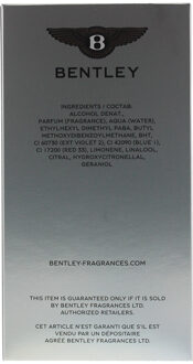 Momentum Unlimited by Bentley 100 ml - Eau De Toilette Spray