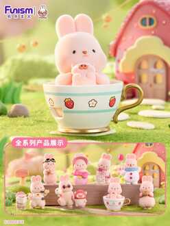 Momo Bunny Strawberry Town Series Mini Figures 9 cm Display (8)