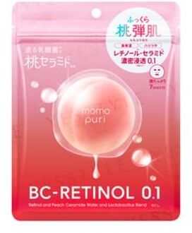 Momo Puri BC-Retinol 0.1 Moisture Barrier Serum Mask RC 7 pcs