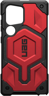 Monarch Pro Backcover voor de Samsung Galaxy S24 Ultra - Crimson Rood