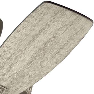 Monarch2 52 plafondventilator, antiek tin geborsteld tinnen antiek, wit notenhout, donker kersenhout