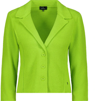 Monari Gebreide blazer Monari , Green , Dames - 2Xl,L,M