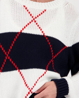 Monari Pullover 410218 - maat 42 Blauw