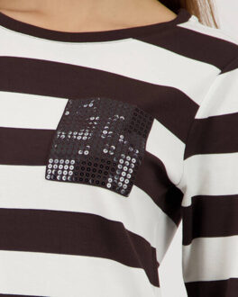 Monari Sweat 410146 - maat 42 Bruin