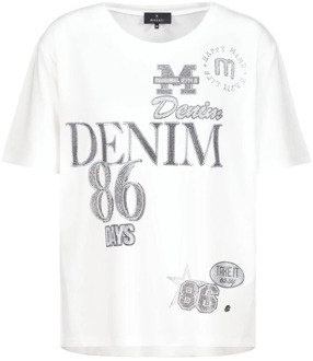 Monari T-shirt 408384 Monari , White , Dames - 2XL