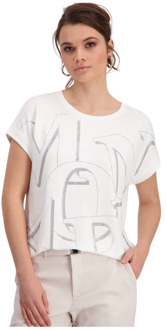 Monari T-shirt 408507 Monari , White , Dames - L,3Xl