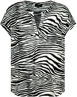 Monari T-shirt 408706 Monari , Black , Dames - 2Xl,Xl,M,3Xl