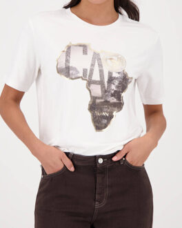 Monari T-shirt 410142 Ecru - 42