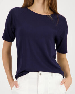 Monari T-shirt 410373 - maat 42 Blauw
