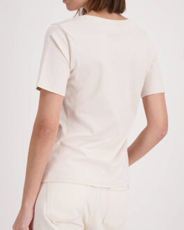 Monari T-shirt 410466 Ecru - 42