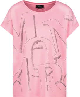 Monari T-Shirts Monari , Pink , Dames - Xl,L,M,3Xl