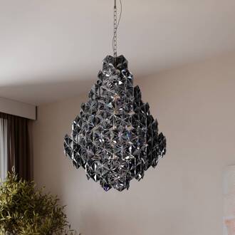 Monarque Grande hanglamp chroom/zwart zwart/chroom