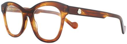 Moncler bril ML5038 052 Dark Havana Men Bruin