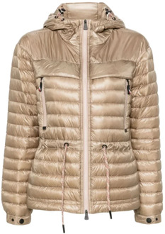 Moncler Down Jackets Moncler , Beige , Dames - S