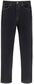 Moncler Klassieke Denim Jeans voor dagelijks gebruik Moncler , Black , Heren