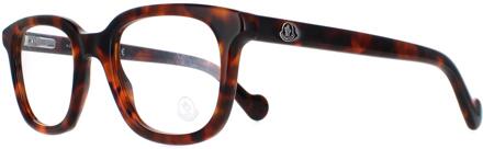 Moncler ML5003 052 donker havana brilmontuur Bruin