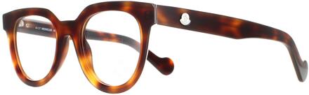 Moncler ML5005 053 Blonde Havanna Dames zonnebrilmonturen Bruin