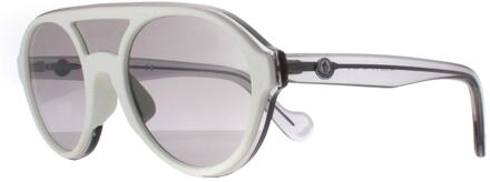 Moncler Rond Unisex Wit Transparant Grijs ML0052 - One Size