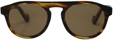 Moncler Ronde unisex donkerbruin bruin ml0073